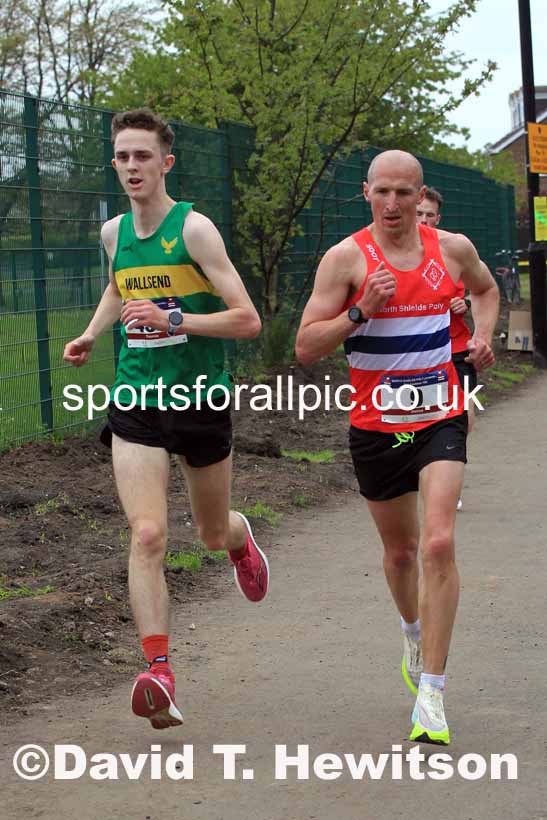 The 2023 Clive Cookson 10k Road Race (organised by NSP), Wed. May 17th. Photo: David T. Hewitson/Sports for All Pics